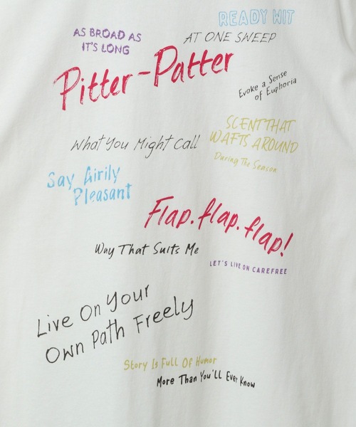 LEPSIM（レプシィム）の「アソートツアーロゴT　492798（Tシャツ/カットソー・レディース・ブルー/オフホワイト/ブラック・FREE）」の15枚目の写真