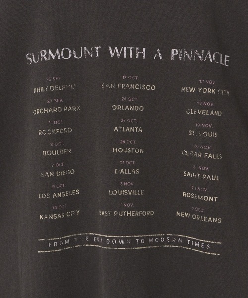 LEPSIM（レプシィム）の「アソートツアーロゴT　492798（Tシャツ/カットソー・レディース・ブルー/オフホワイト/ブラック・FREE）」の17枚目の写真