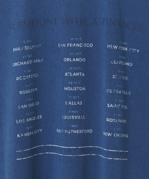 LEPSIM（レプシィム）の「アソートツアーロゴT　492798（Tシャツ/カットソー・レディース・ブルー/オフホワイト/ブラック・FREE）」の20枚目の写真