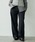 ClumiNj́u2tuck layered design pinstripe wide slacks / 2^bNC[hfUCsXgCvChXbNXiXbNXjvbubN