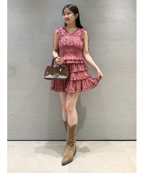 SNIDEL（スナイデル）の「フリルスカショーパン（その他パンツ・レディース・ホワイト/レッド/ブラック・0/1）」の22枚目の写真