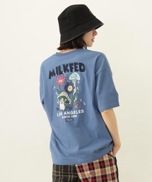 青木笑依 ミルクフェド ビックT MILKFED.（ミルクフェド）の「S/S BIG TEE HEAVY METAL （ビッグ