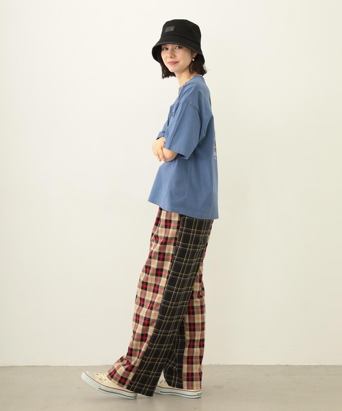 MILKFED.（ミルクフェド）の「FUNNY COLLEAGUE S/S TEE（Tシャツ/カットソー・レディース・ブルー/ブラック/オートミール・M/L）」の15枚目の写真