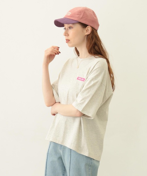 MILKFED.（ミルクフェド）の「FUNNY COLLEAGUE S/S TEE（Tシャツ/カットソー・レディース・ブルー/ブラック/オートミール・M/L）」の19枚目の写真