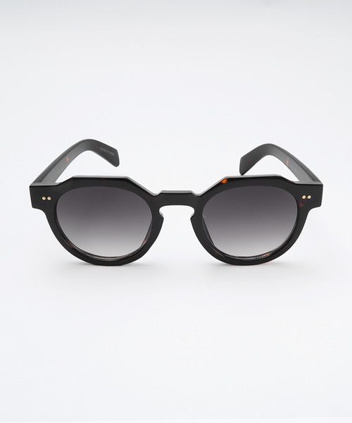 MinoriTY(マイノリティ)の「【MinoriTY】クラシックオーバルサングラス メンズ ウィメンズ ユニセックス(サングラス・メンズ・ブラック/ブラウン・FREE)」の4枚目の写真