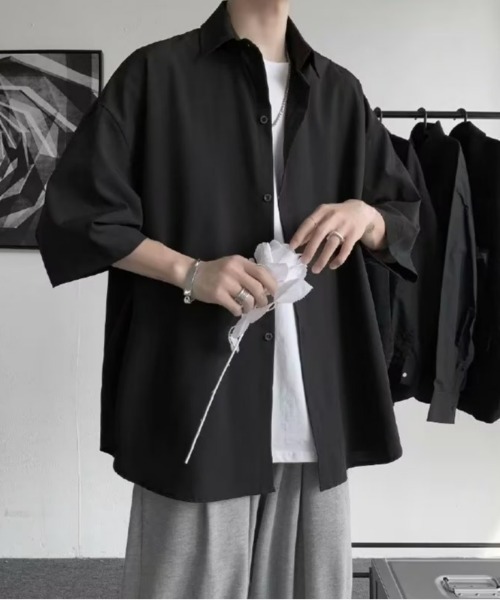 REBALANCE（リバランス）の「メンズオーバーサイズシャツ（シャツ/ブラウス・メンズ・C/A/B・MEDIUM/LARGE/X-LARGE）」の5枚目の写真