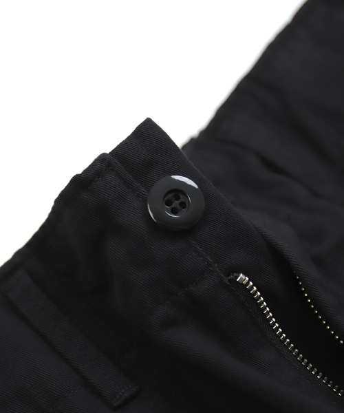 D.M.G.（ドミンゴ）の「[D.M.G / ディーエムジー] 20/10ツイルピーチ ストレートイージーパンツ（チノパンツ・レディース・ブラック/ベージュ・S/M）」の14枚目の写真