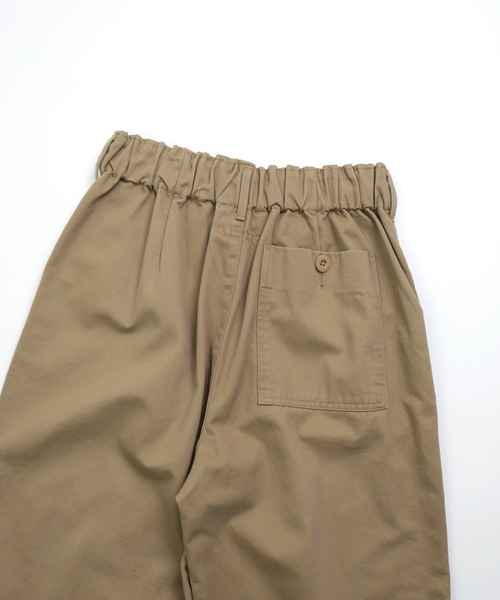 D.M.G.（ドミンゴ）の「[D.M.G / ディーエムジー] 20/10ツイルピーチ ストレートイージーパンツ（チノパンツ・レディース・ブラック/ベージュ・S/M）」の22枚目の写真