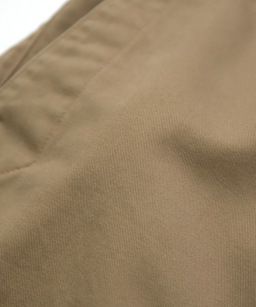 D.M.G.（ドミンゴ）の「[D.M.G / ディーエムジー] 20/10ツイルピーチ ストレートイージーパンツ（チノパンツ・レディース・ブラック/ベージュ・S/M）」の7枚目の写真