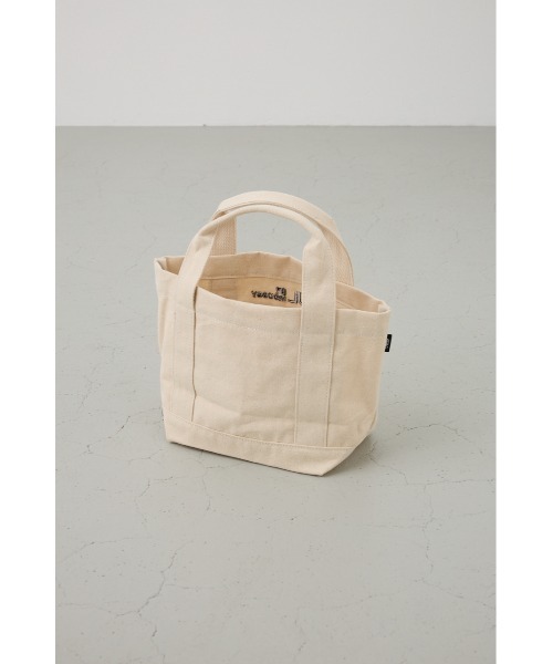 AZUL by moussy（アズールバイマウジー）の「ロゴ刺繍ミニトートバック（トートバッグ・メンズ・ブラック/グレー/オフホワイト/ブルー・FREE）」の10枚目の写真