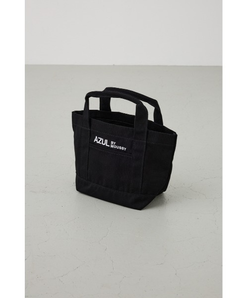 AZUL by moussy（アズールバイマウジー）の「ロゴ刺繍ミニトートバック（トートバッグ・メンズ・ブラック/グレー/オフホワイト/ブルー・FREE）」の18枚目の写真