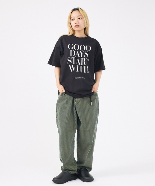 FRUIT OF THE LOOM(フルーツオブザルーム)の「【FRUIT OF THE LOOM/フルーツ オブ ザ ルーム】Print T-shirts/選べるプリントTシャツ/ユニセックス【WEB限定】(Tシャツ/カットソー・メンズ・グレー系その他2/ブラック系その他2/ホワイト系その他2/グレー系その他/ブラック系その他/ホワイト系その他・XL/L/M)」の15枚目の写真