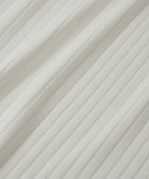 RIVE DROITE(リヴドロワ)の「【汗染み防止/全骨格着痩せ】ガードスウェットテレコTee(Tシャツ/カットソー・レディース・ピンク/ホワイト/チャコールグレー/ブラウン・FREE)」の19枚目の写真