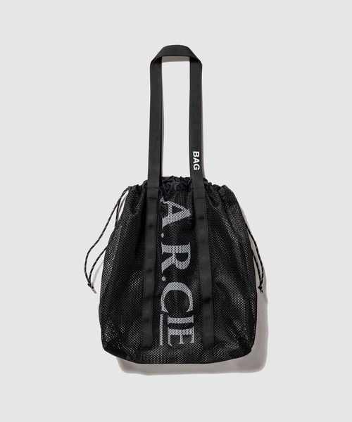 AMERICAN RAG CIE（アメリカンラグシー）の「【AMERICAN RAG CIE】メッシュトートバッグ（トートバッグ・レディース・ブラック/ホワイト・FREE）」の2枚目の写真