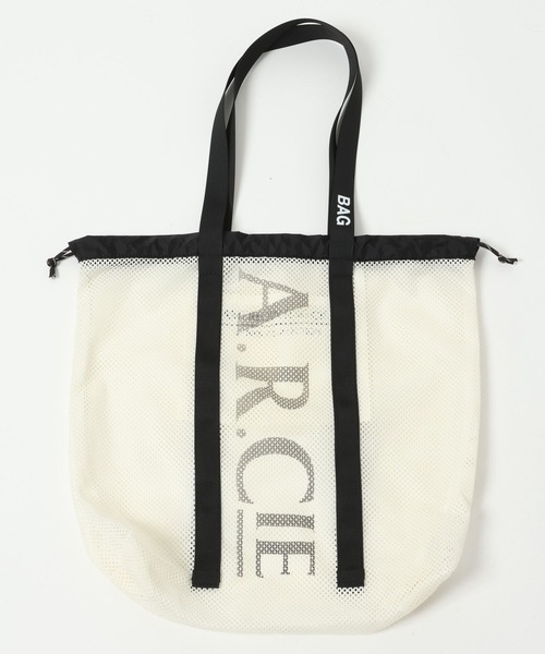 AMERICAN RAG CIE（アメリカンラグシー）の「【AMERICAN RAG CIE】メッシュトートバッグ（トートバッグ・レディース・ブラック/ホワイト・FREE）」の8枚目の写真