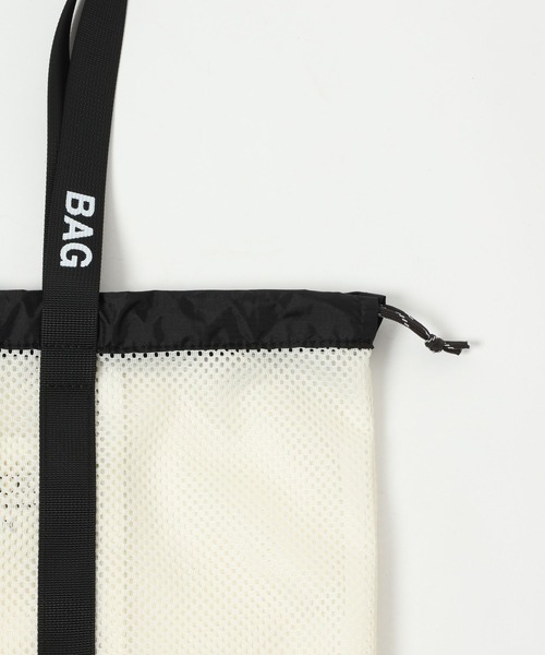 AMERICAN RAG CIE（アメリカンラグシー）の「【AMERICAN RAG CIE】メッシュトートバッグ（トートバッグ・レディース・ブラック/ホワイト・FREE）」の11枚目の写真