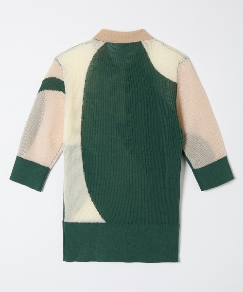 セール】Intarsia Knitted Polo（ニット/セーター）｜leinwande