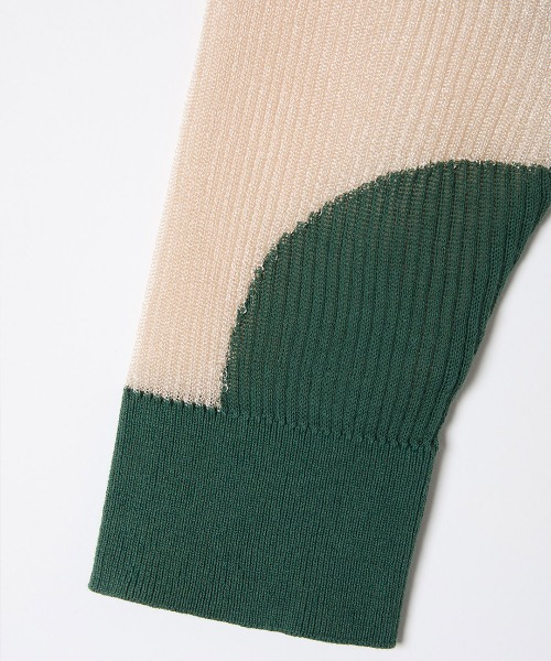 ラインヴァンド　 シアーニット　Intarsia Knitted Polo Intarsia Knitted Polo（ニット/セーター）｜leinwande（ライン