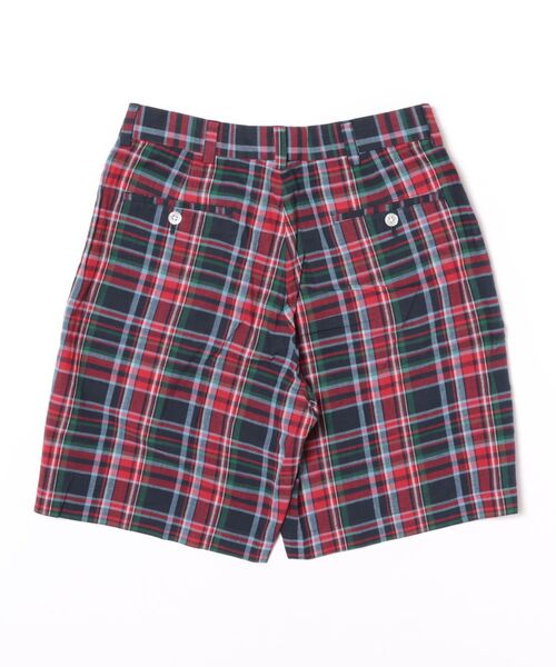 HOLLYWOOD RANCH MARKET(ハリウッドランチマーケット)の「【セットアップ】Brooks Brothers 別注 マドラスチェック ショートパンツ(その他パンツ・メンズ・レッド・S/M/L/XL)」の9枚目の写真