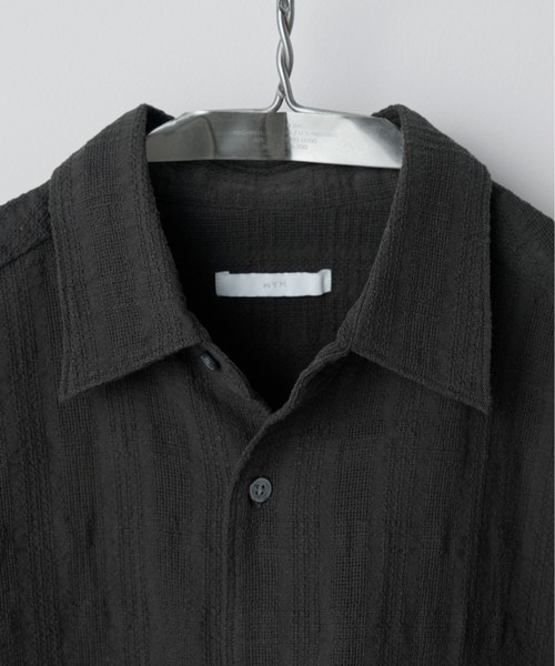 GAUZE MESH CHECK H/S SHIRT（シャツ/ブラウス）｜WYM LIDNM