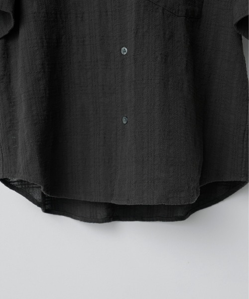 GAUZE MESH CHECK H/S SHIRTの7枚目の写真