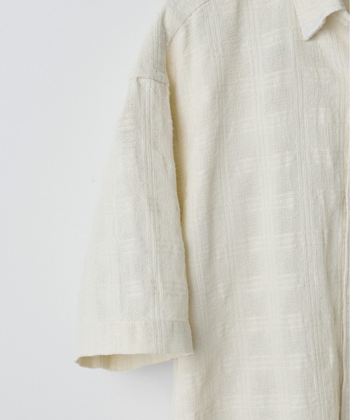 GAUZE MESH CHECK H/S SHIRTの12枚目の写真