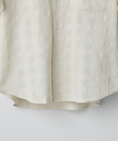 GAUZE MESH CHECK H/S SHIRTの15枚目の写真