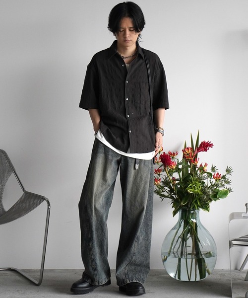 WYM GAUZE MESH CHECK H/S SHIRT Sサイズ WYM GAUZE MESH CHECK H/S SHIRT Sサイズ - メルカリ