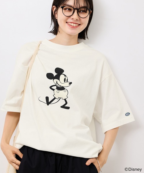 DISCUS ATHLETIC(ディスカス アスレチック)の「【DISCUS ATHLETIC/ディスカスアスレチック】DISCUS×Disney Tシャツ(Tシャツ/カットソー・レディース・チャコールグレー/ホワイト/スミクロ/ホワイト系その他2・38)」の19枚目の写真