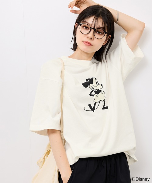 DISCUS ATHLETIC(ディスカス アスレチック)の「【DISCUS ATHLETIC/ディスカスアスレチック】DISCUS×Disney Tシャツ(Tシャツ/カットソー・レディース・チャコールグレー/ホワイト/スミクロ/ホワイト系その他2・38)」の20枚目の写真