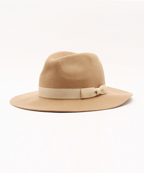 URBAN RESEARCH DOORS MENS（アーバンリサーチ ドアーズ メンズ）の「DOORS フェルトHAT（ハット・メンズ・ブラック/ネイビー/ベージュ・ONE）」の2枚目の写真