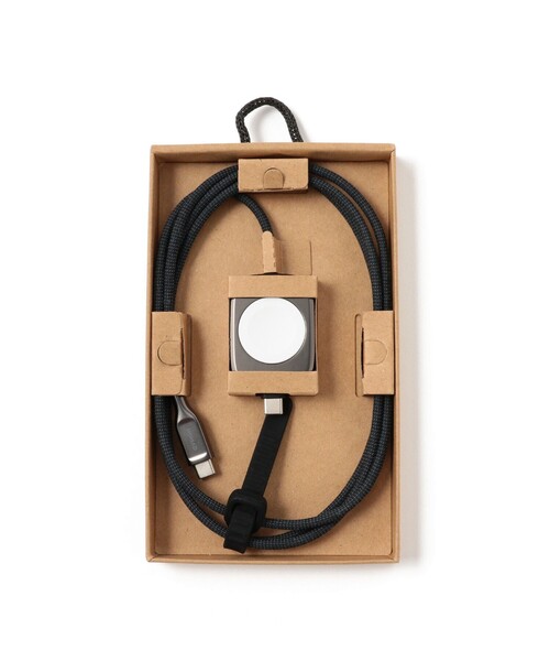 bpr BEAMS（ビーピーアール ビームス ）の「NOMAD / Universal Cable for Apple Watch 1.5m（スマホグッズ・レディース・ブラック・ONE SIZE）」の9枚目の写真