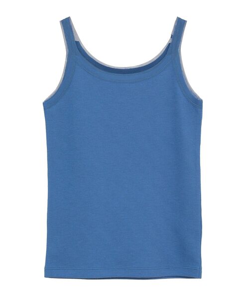 AMERICAN HOLIC（アメリカンホリック）の「チュールキャミタンクトップ（キャミソール・レディース・ブルー系その他6/アイボリー/チャコールグレー/ブラウン・M/L）」の13枚目の写真