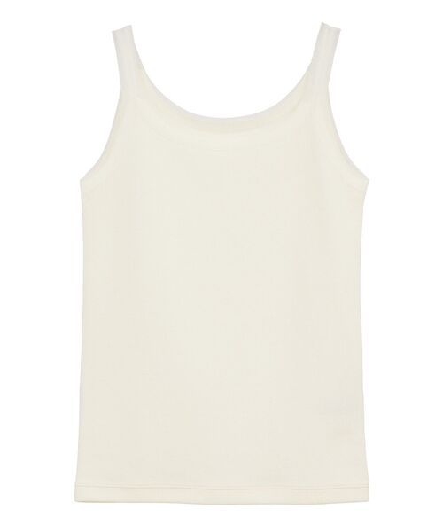 AMERICAN HOLIC（アメリカンホリック）の「チュールキャミタンクトップ（キャミソール・レディース・ブルー系その他6/アイボリー/チャコールグレー/ブラウン・M/L）」の21枚目の写真