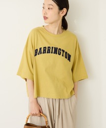 Tシャツ/カットソー（イエロー/黄色系・ショート丈
