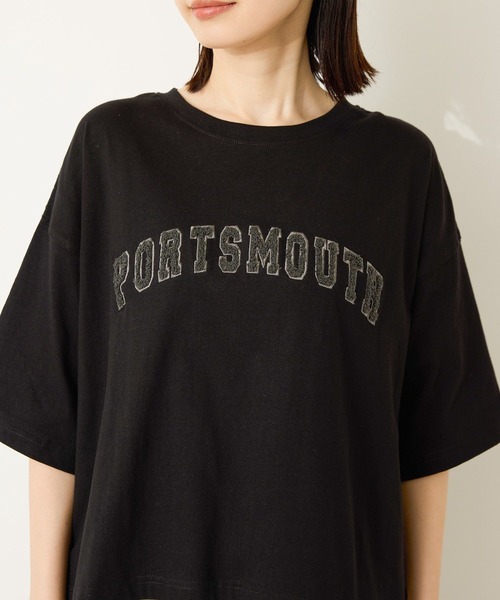 AMERICAN HOLIC（アメリカンホリック）の「アソートサガラ刺繍Tシャツ（Tシャツ/カットソー・レディース・オフホワイト/ブラック/グリーン/ホワイト系その他/マスタード/ネイビー・M/L）」の17枚目の写真