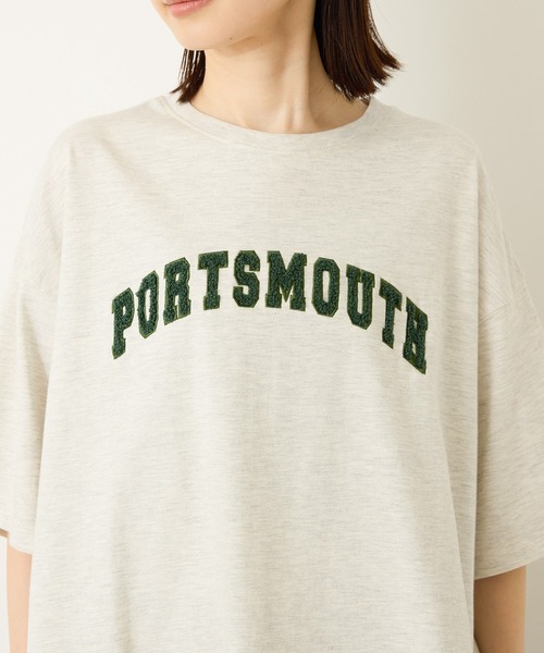 AMERICAN HOLIC（アメリカンホリック）の「アソートサガラ刺繍Tシャツ（Tシャツ/カットソー・レディース・オフホワイト/ブラック/グリーン/ホワイト系その他/マスタード/ネイビー・M/L）」の11枚目の写真