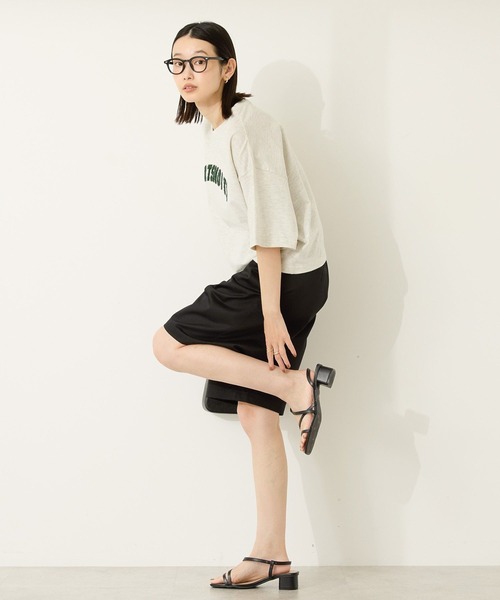 AMERICAN HOLIC（アメリカンホリック）の「アソートサガラ刺繍Tシャツ（Tシャツ/カットソー・レディース・オフホワイト/ブラック/グリーン/ホワイト系その他/マスタード/ネイビー・M/L）」の15枚目の写真