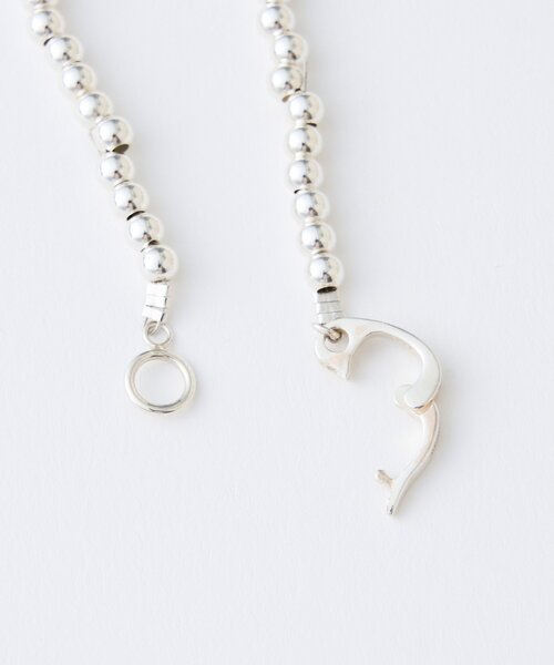 Whim Gazette(ウィムガゼット)の「【Hoaw.】シルバービース ロングネックレス(ネックレス・レディース・シルバー系その他4・FREE)」の7枚目の写真