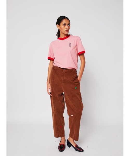 BOBO CHOSES（ボボショーズ）の「Roll the Dice fitted T-shirt（Tシャツ/カットソー・レディース・レッド・S/M/XL/L/XS）」の9枚目の写真