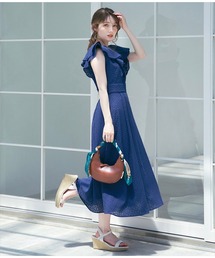 SWINGLE（スウィングル）の「フリルコットンレースワンピース（ワンピース）」