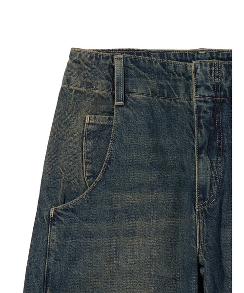 Levi's（リーバイス）の「Levi's/リーバイス BLUETAB(TM) MOTO ジーンズ ダークインディゴ（デニムパンツ・レディース・ブラック・23inch/24inch/25inch/26inch/27inch/28inch）」の8枚目の写真