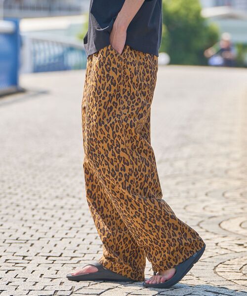 CRAFT STANDARD BOUTIQUE（クラフトスタンダードブティック）の「ナイロンカラーズシェフパンツ（その他パンツ・メンズ・パープル/レオパード/ブラック/カーキ/ブルー・M/L/XL）」の7枚目の写真