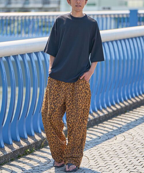 CRAFT STANDARD BOUTIQUE（クラフトスタンダードブティック）の「ナイロンカラーズシェフパンツ（その他パンツ・メンズ・パープル/レオパード/ブラック/カーキ/ブルー・M/L/XL）」の9枚目の写真