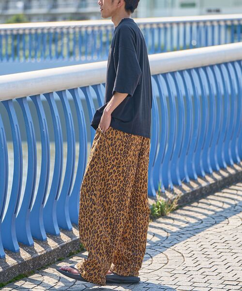 CRAFT STANDARD BOUTIQUE（クラフトスタンダードブティック）の「ナイロンカラーズシェフパンツ（その他パンツ・メンズ・パープル/レオパード/ブラック/カーキ/ブルー・M/L/XL）」の10枚目の写真