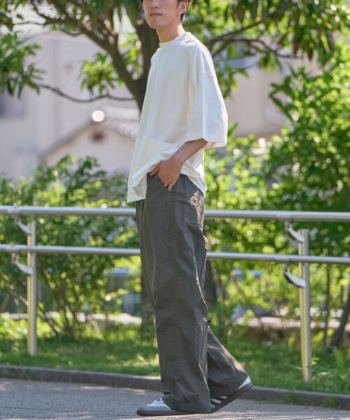 CRAFT STANDARD BOUTIQUE（クラフトスタンダードブティック）の「ナイロンカラーズシェフパンツ（その他パンツ・メンズ・パープル/レオパード/ブラック/カーキ/ブルー・M/L/XL）」の22枚目の写真