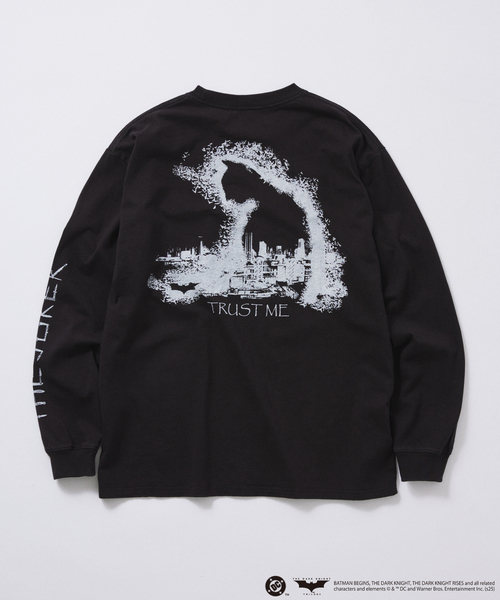 JOURNAL STANDARD(ジャーナルスタンダード)の「THE DARK KNIGHT / ダークナイト プリント ロンT(Tシャツ/カットソー・メンズ・ブラック系その他/ブラック/ホワイト/ネイビー/ブラックミックス・LARGE/MEDIUM)」の7枚目の写真