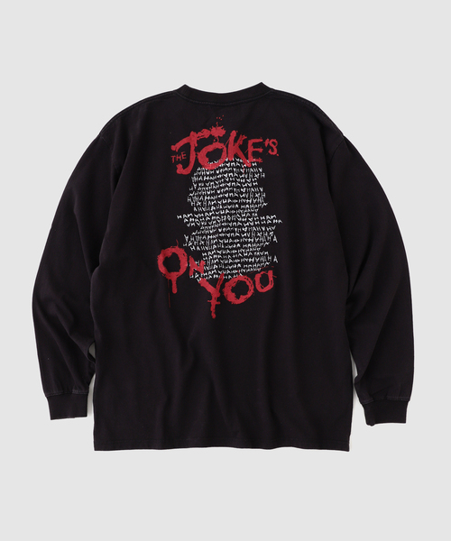 JOURNAL STANDARD(ジャーナルスタンダード)の「THE DARK KNIGHT / ダークナイト プリント ロンT(Tシャツ/カットソー・メンズ・ブラック系その他/ブラック/ホワイト/ネイビー/ブラックミックス・LARGE/MEDIUM)」の8枚目の写真