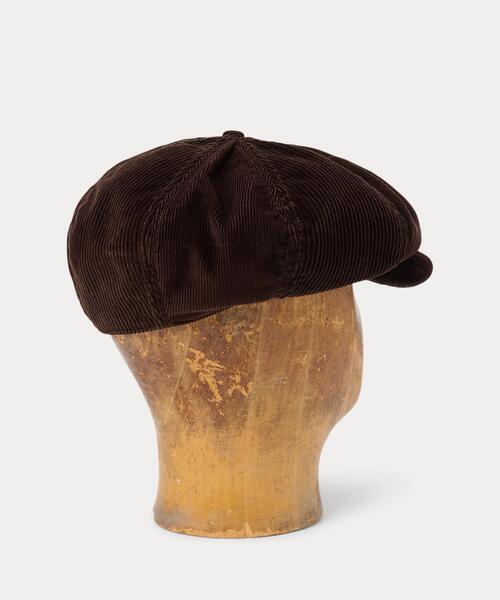 RRL ニュースボーイキャップ コーデュロイ ニュースボーイ キャップ（ハンチング/ベレー帽