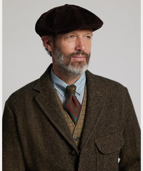 コーデュロイ ニュースボーイ キャップ（ハンチング/ベレー帽）｜RRL